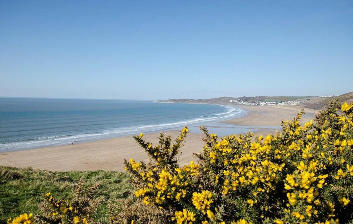 Clifton Court Apt 16 With Indoor Heated Pool & Sea Views Croyde Εξωτερικό φωτογραφία